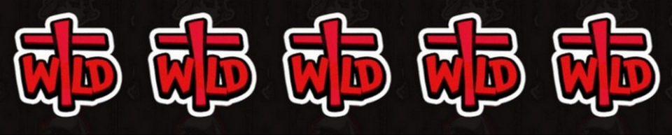 The Wild symbols are designed as blood-red crosses